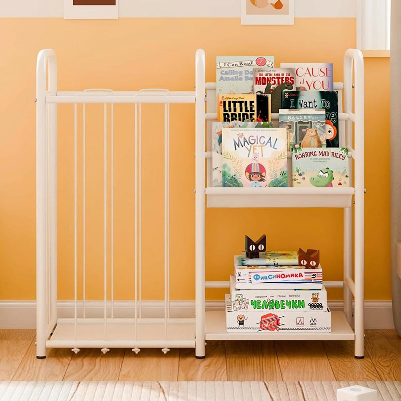 Organisateur de livre et d'articles à cordon élastique, solution de rangement peu encombrante pour la maison, le salon ou la chambre à coucher