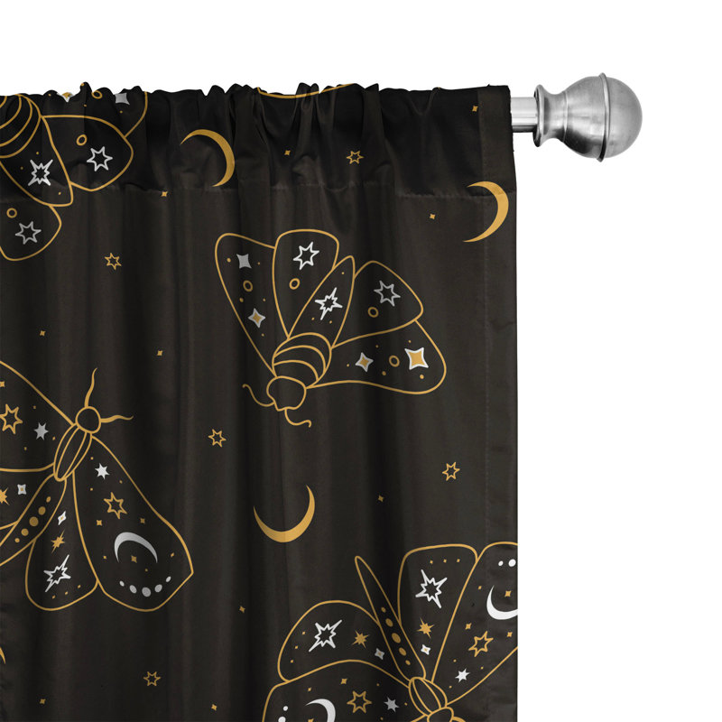 Semi Sheer Curtain Pair, 28" W x 95" H