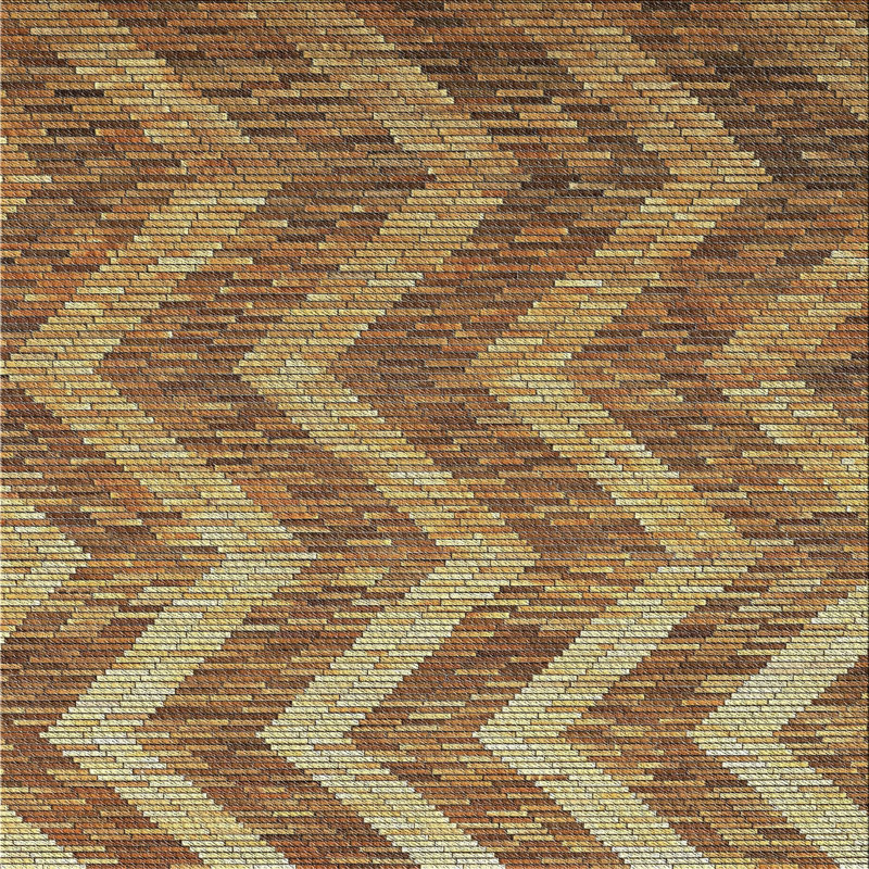 Chevron Indoor Rug, Square 7'