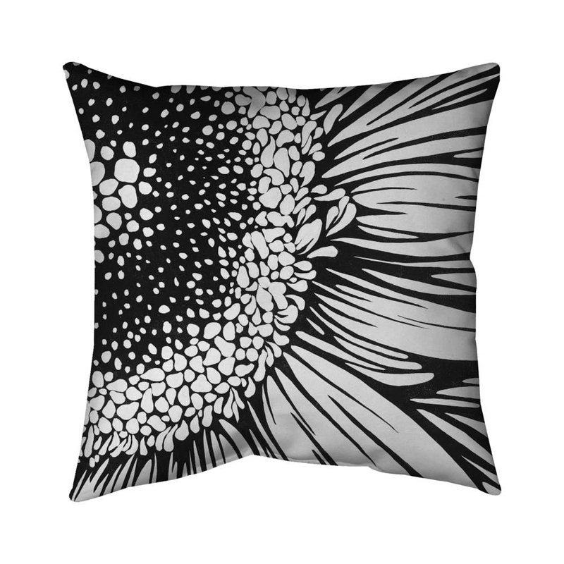 Gerbera flower - 20"x20" Throw pillow cover - Poly twill - Print on demand, 20" x 20", Pillow Cover Only - No Insert
