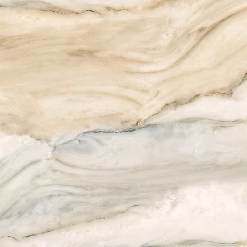 Murale beige à texture de pierre de marbre avec veines naturelles douces, L 96 po x l 108 po