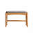 Solid Wood Shoe Bench, Mid-Century Modern Storage Bench With High Rebound Sponge Cushion-595175690
