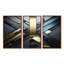 Minimal Tech Blue Gold - ensemble de reproductions d'art géométriques murales-648771690-648771684