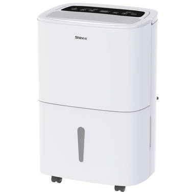 BLACK+DECKER 3000 Sq. Ft. Dehumidifier for Large Spaces and Basements,  Energy Star Certified, BD30MWSA , White