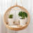 8 Inch Ceramic Planter With Drainage Hole & Saucer - Modern Cylinder Flower Pot For Indoor Outdoor Plants - High-Fired Glossy Finish - Includes Mesh Net