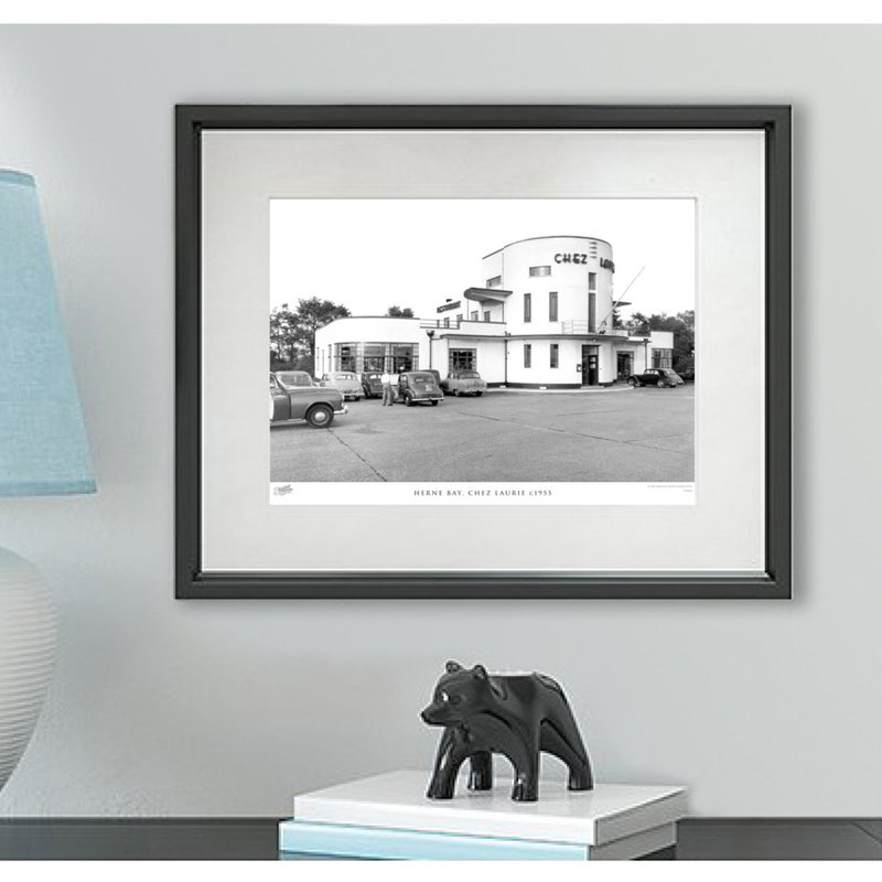 Herne Bay, Chez Laurie C1955 1 Piece Single Picture Frame Wall Art, 45cm H x 60cm W x 2.3cm D