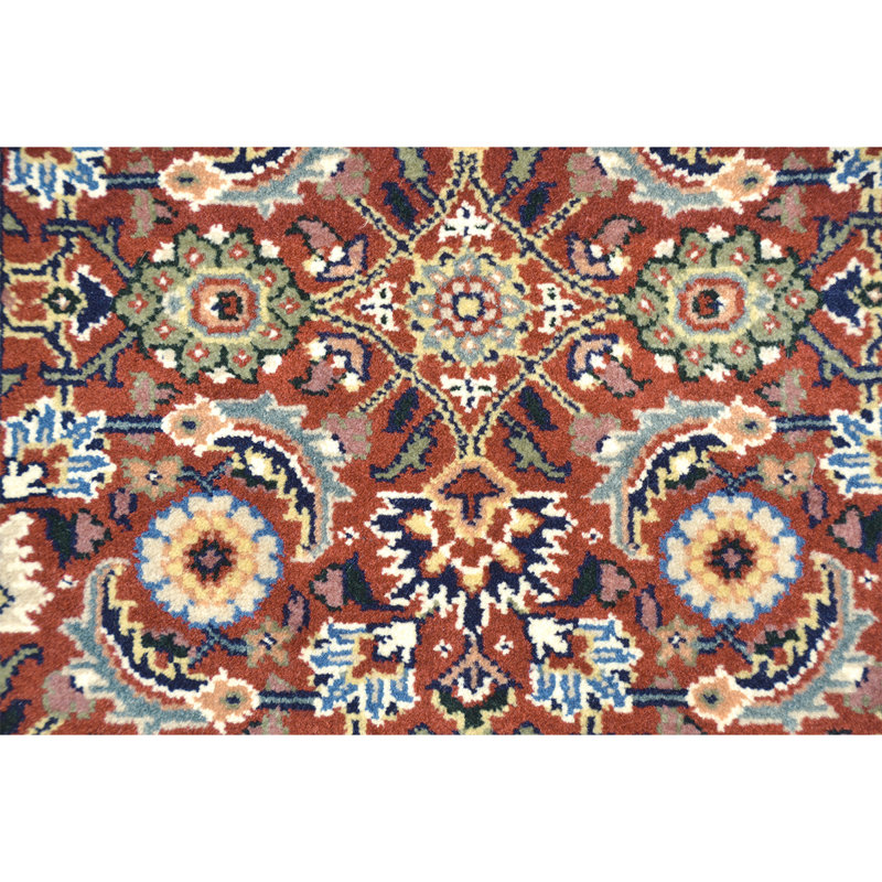 Wool Oriental Area Rug, Rectangle 4' x 6'