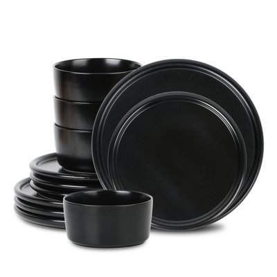 Stone Lain Eden 12-Piece Dinnerware Set Stoneware