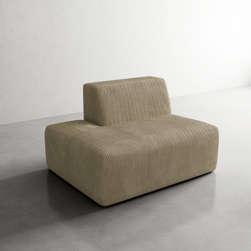 Fauteuil d'appoint Berlare, Kaki