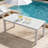 Outdoor Plastic Patio Table All Weather Outdoor Dining Table-120480989