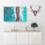 Beach Road Across The Ocean Painting - Wrapped Canvas-56656332