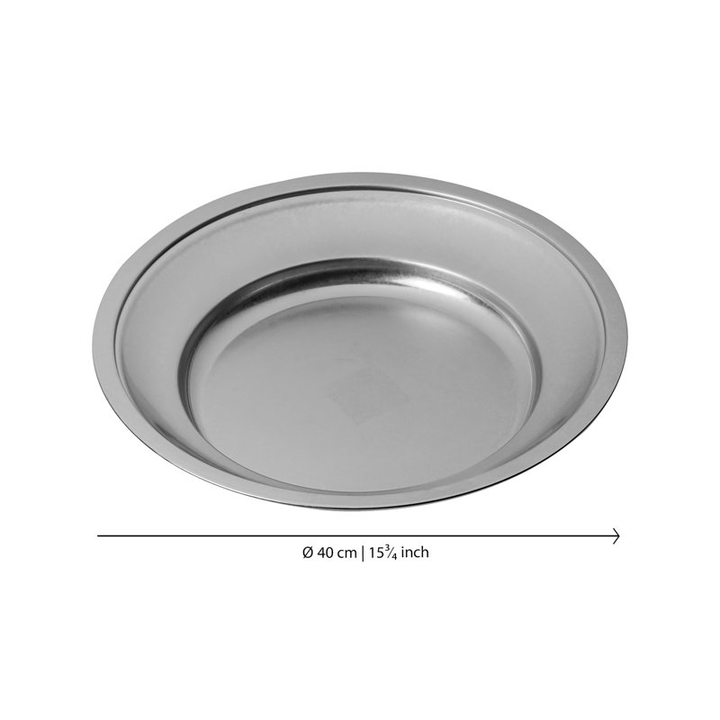 Plateau ovale cm 50 x 35, L 15,74 po x L 15,74 po