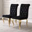 Chaises d'appoint rembourrées en velours capitonné Kinna-1516459756-1516459759