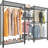 Raylah 17.3'' - 73.6'' Walk-In Set
