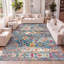 Tapis bleu marine / crème Lathan Bohemian FLAIR Boho-1407467470
