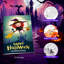 Halloween Party Supplies, 24 Pcs Halloween Painting Book & 12 Pcs Halloween Party Color Pencils