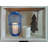 11.5'' Battery Powered Integrated LED Cylinder Lantern