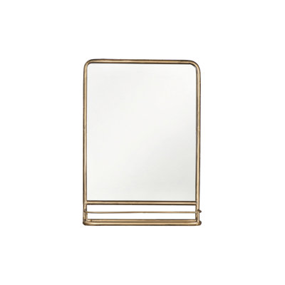 Flat Mirror with Shelves