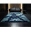 Tapis moelleux moelleux d'inspiration mondiale Dunmire Steppe Archer en bleu - Reliure bleu ciel