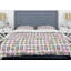 Ensemble de housse de couette à motif abstrait en microfibre-40701858