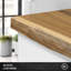 Comptoir en acacia Live Edge Island-86860073