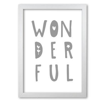 Wonderful - Print