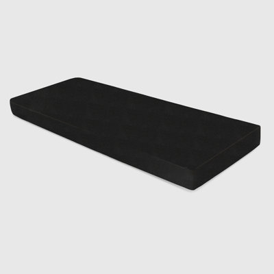 1'' H Customizable Bench Cushion For Indoor/Outdoor Furniture/Chair/Window Seat, Premium 75D High-Resilience Foam