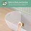Baignoire de trempage autoportante 51 po