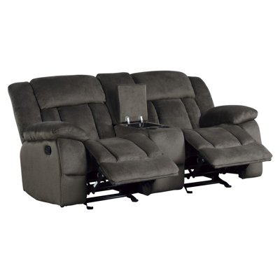 Causeuse inclinable en microfibre 79 po Cloree