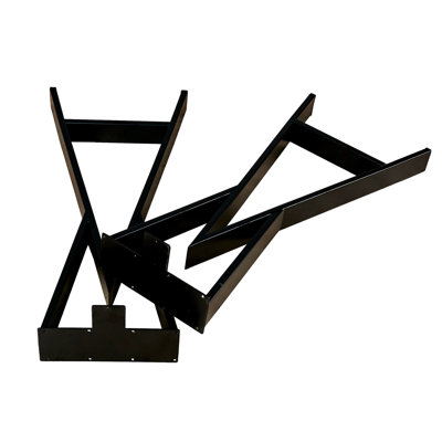 W-Shape Industrial Metal Table Legs