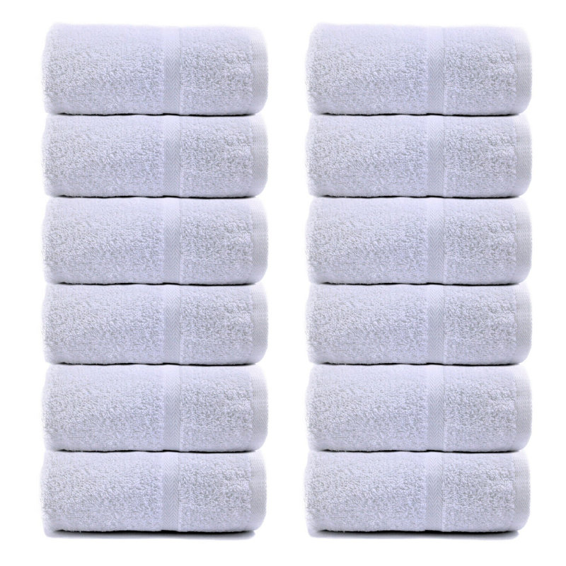 Ensemble de 12 serviettes essuie-mains Foss Economy
