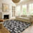 Machine Washable Indoor/Outdoor Chantille ACN2921 Geometric Rug-2101897804-2101897798