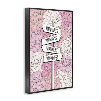 Art giclée «Happiness Sign» par Martina Pavlova
