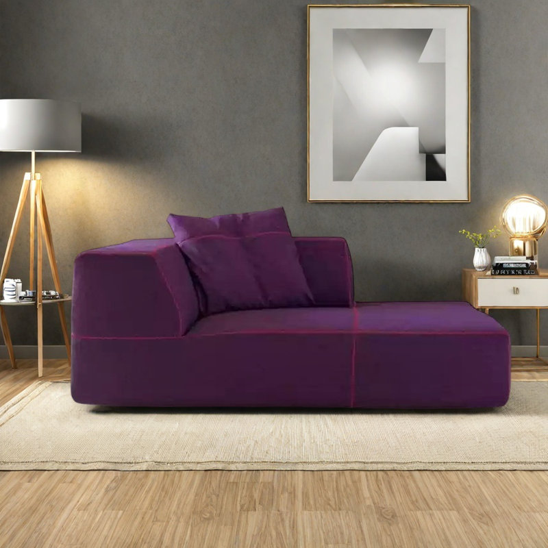 Chaise en bois massif élégante et confortable, Orienté à gauche (vu de face)