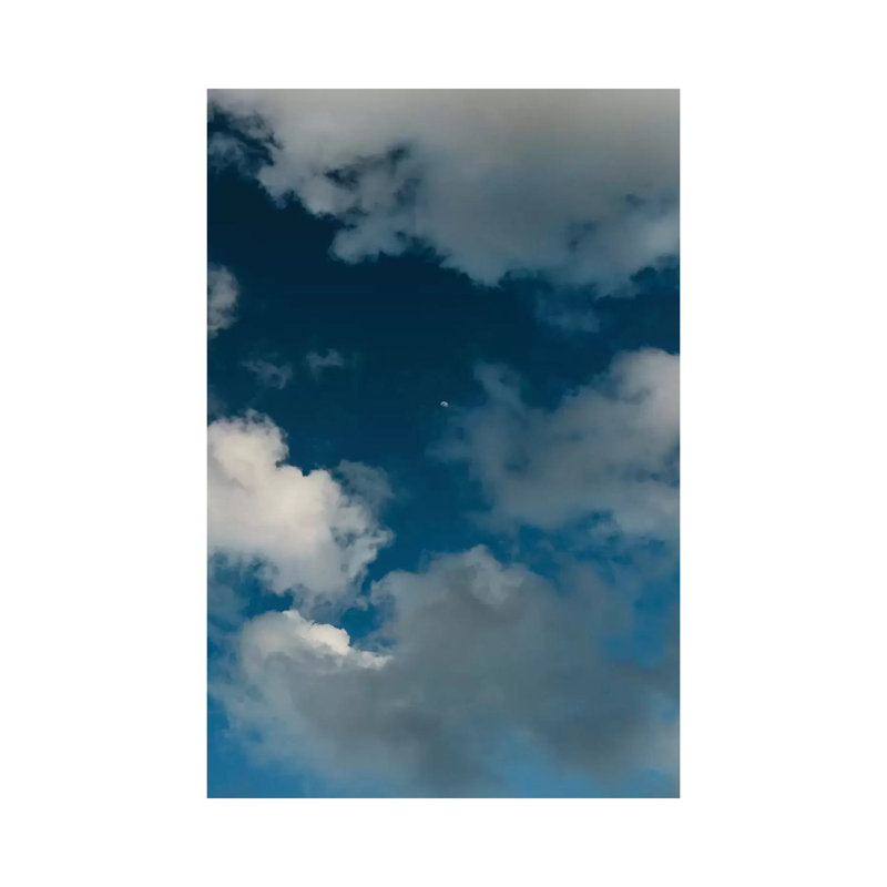Amalfi Coast Moon by Bethany Young - Print on Canvas, 66.04cm H x 45.72cm W x 3.81cm D, Wrapped Canvas