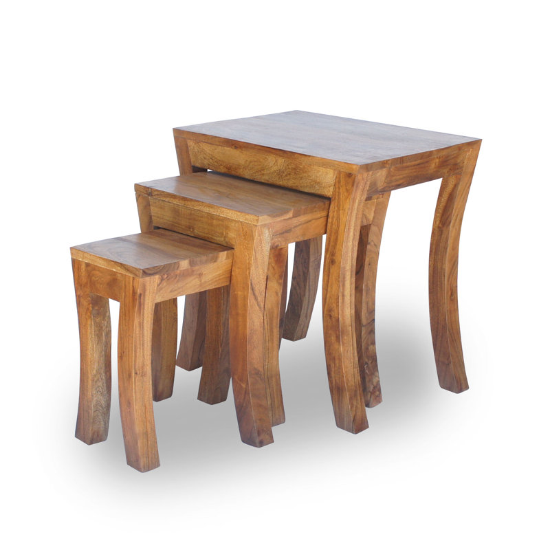 Solid Wood Nesting Tables