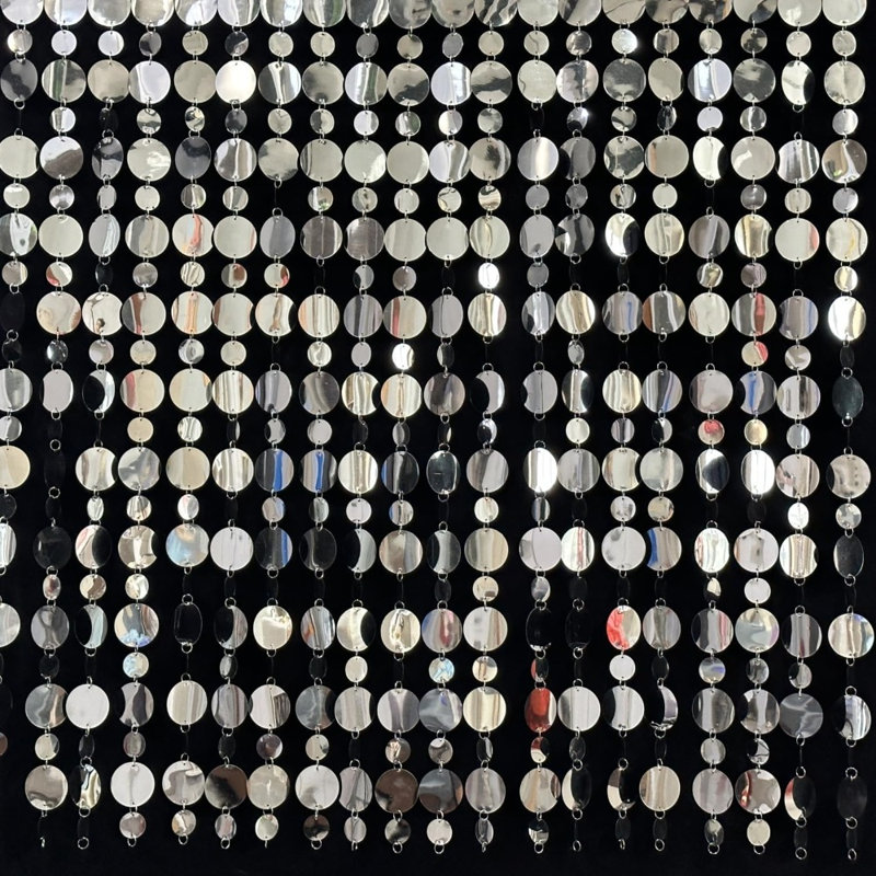 20Pcs Sequin, Silver