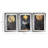 Elegant Decorative Framed MDF Painting Set (3 Pieces), 15.0 x 21.0 inches Each | 100% MDF with 0.1-inch Thickness, Wooden Frame with 0.8-inch Thickness | Perfect for Living Room & Office Décor, Stylish & Modern Design