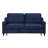 Kehls 71.5" Modern & Contemporary Convertible Studio Sofa with Pull-out Bed, Velvet Upholstery & High-Density Foam Cushions-102337793