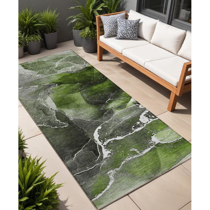 Tapis de couloir d'extérieur 8 po