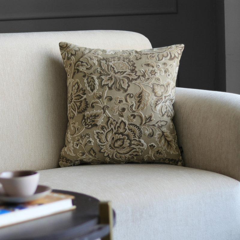 Class Square Pillow Cover, Walnut