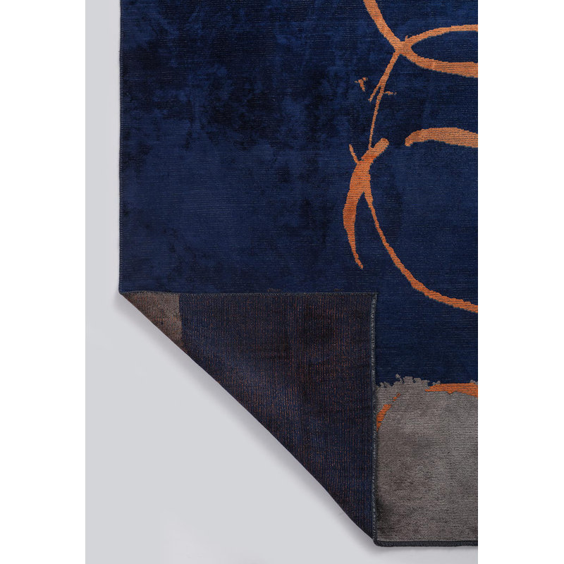 Rapture Abstract Area Rug, Rectangle 7'10" x 11'2"