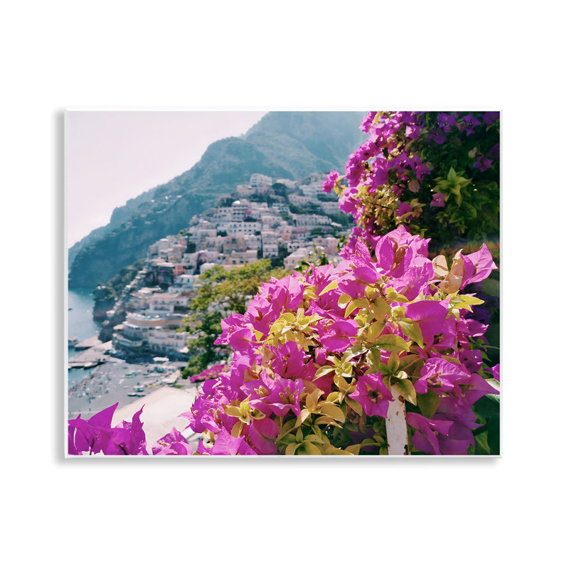 Fleurs, plaque murale Positano, design par LSR Creative Studio