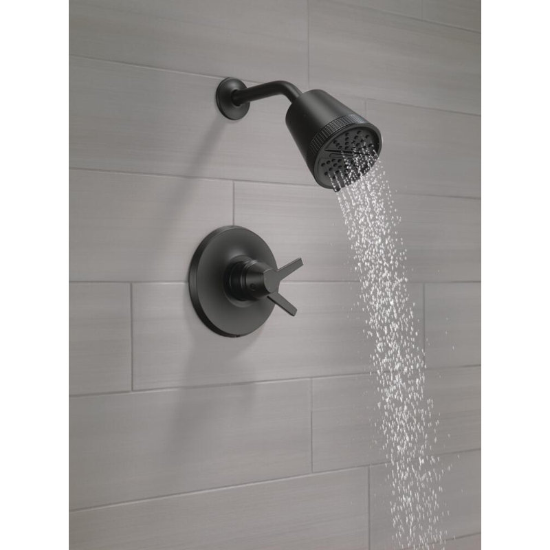 Galeon Shower Faucet, Matte Black