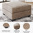Sherborn Oversized Accent Ottoman