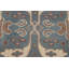 Tapis de couloir indien bleu clair fait à la main Oushak 2x12