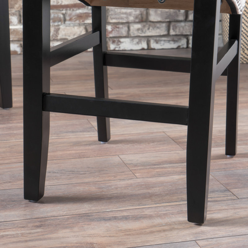 Tabouret décoratif en tissu Lafountain