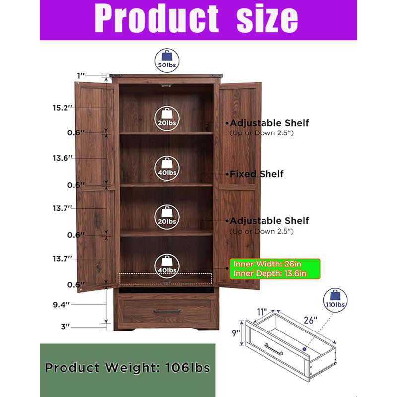 Bathroom Storage Cabinet