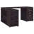 Tona Cappuccino 3-Drawer L-Shape Computer Desk-1365659967