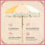 Parasol Lazerick 70,9 avec contrepoids inclus-1582730020